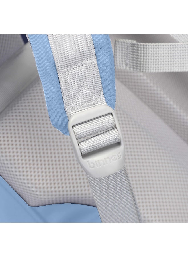 Binnes Premium Kids Backpack Light Weight Water Resistant Multifunctional School Backpack for Girls and Boys, BNS6076, Blue - Image 5